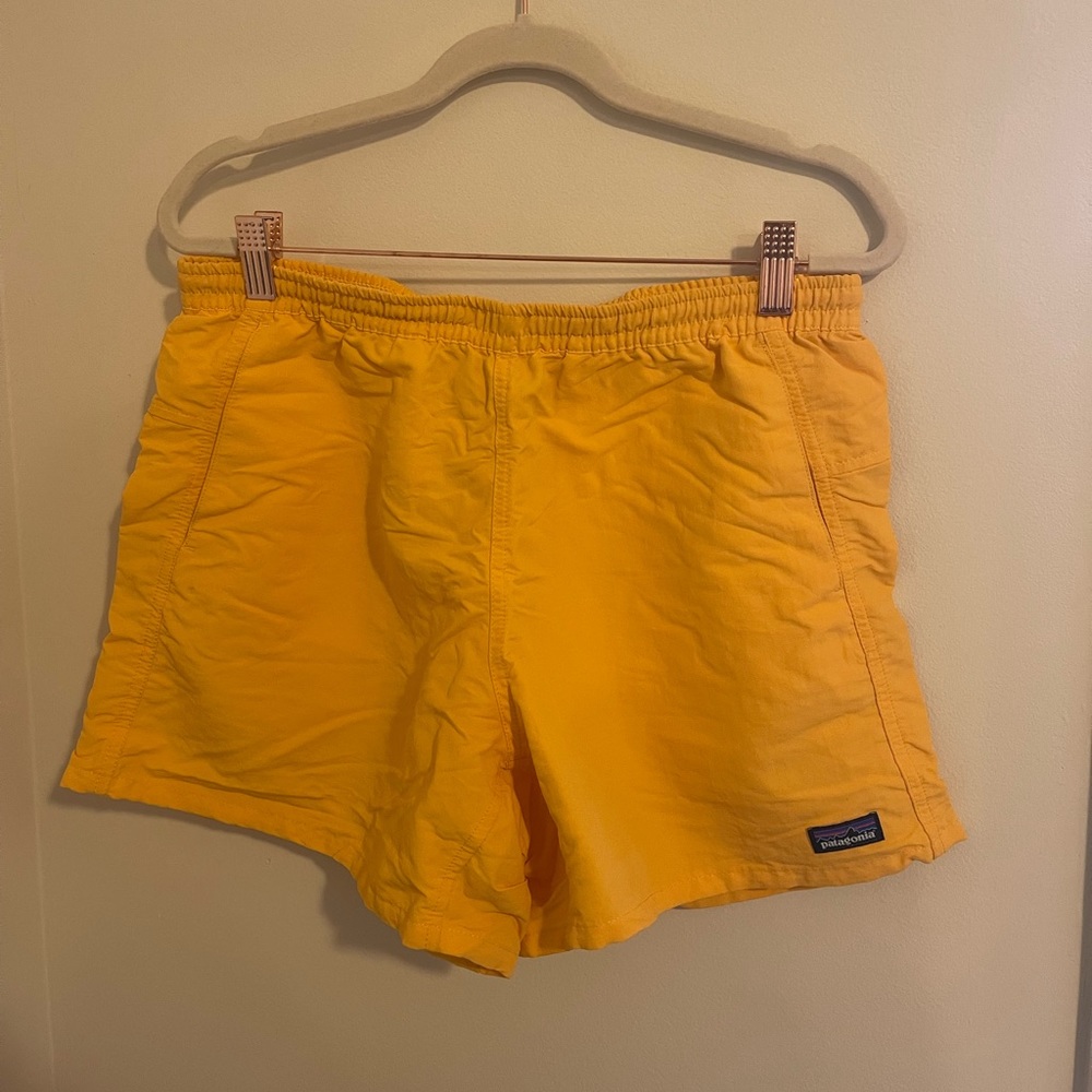 Patagonia Orange Baggies 5in